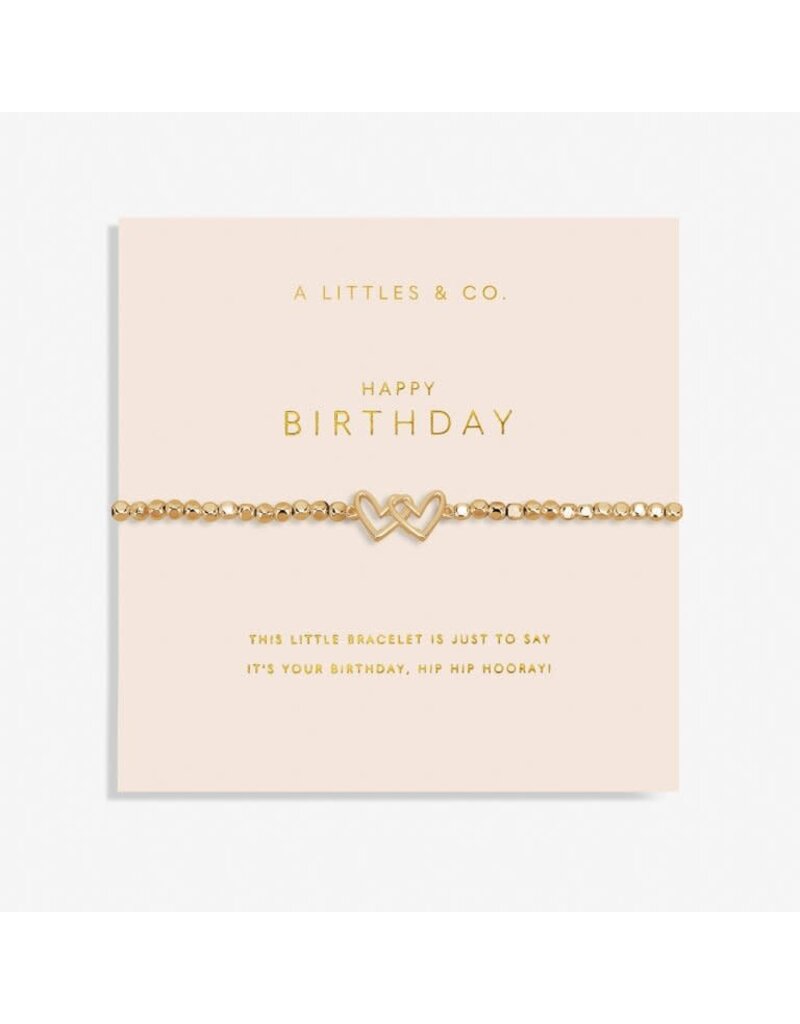 A Littles & Co. Forever Yours Happy Birthday Bracelet
