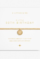A Littles & Co. A Little 50th Birthday Bracelet