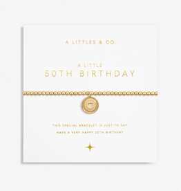 A Littles & Co. A Little 50th Birthday Bracelet