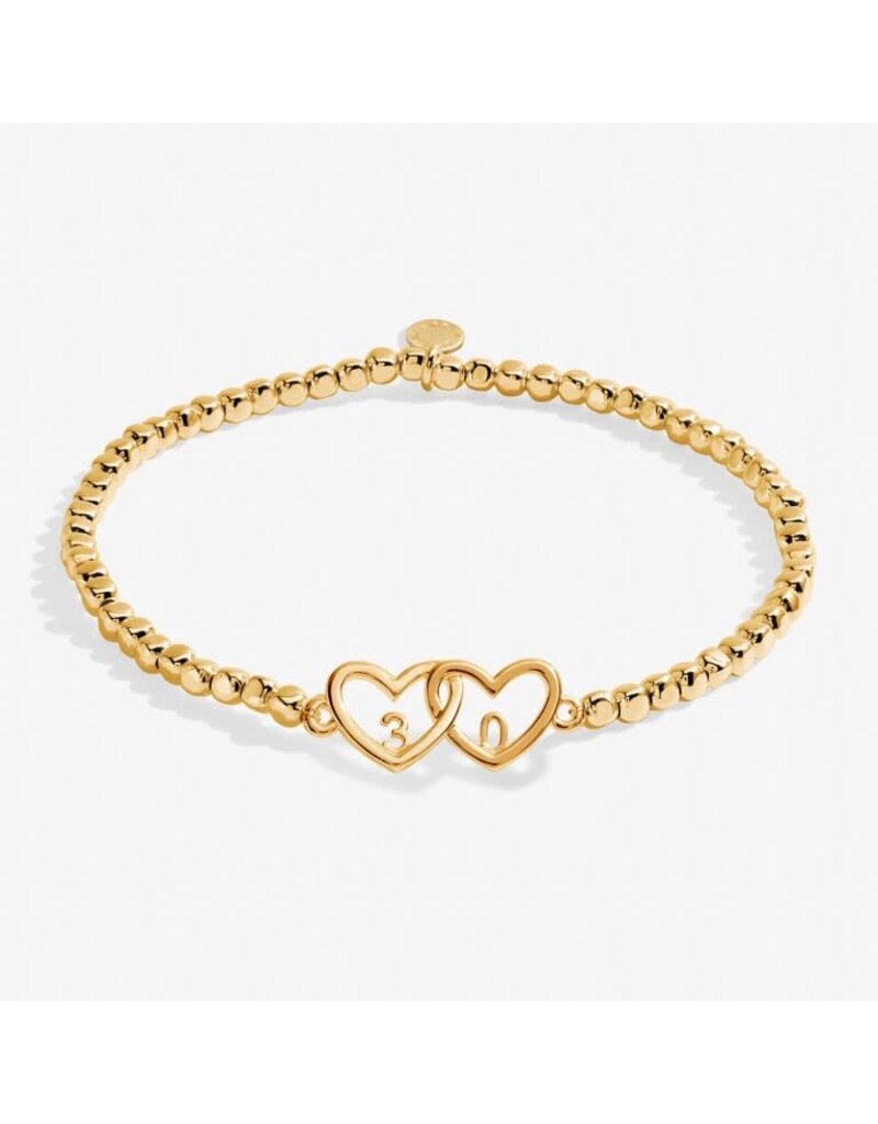 A Littles & Co. Forever Yours Happy 30th Bracelet