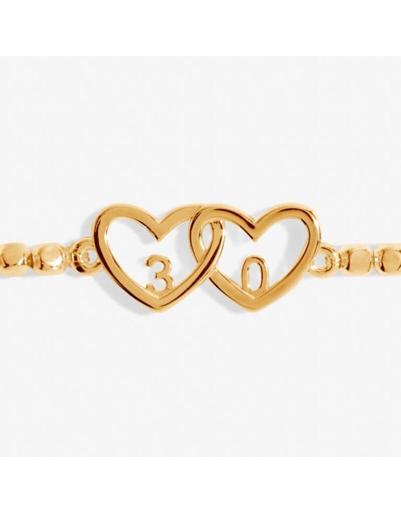 A Littles & Co. Forever Yours Happy 30th Bracelet