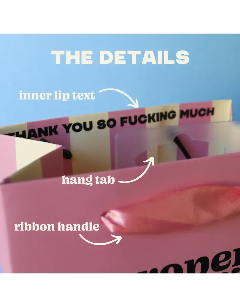 That's so Andrew Proper Ladies Say Thanks Gift Bag (large)