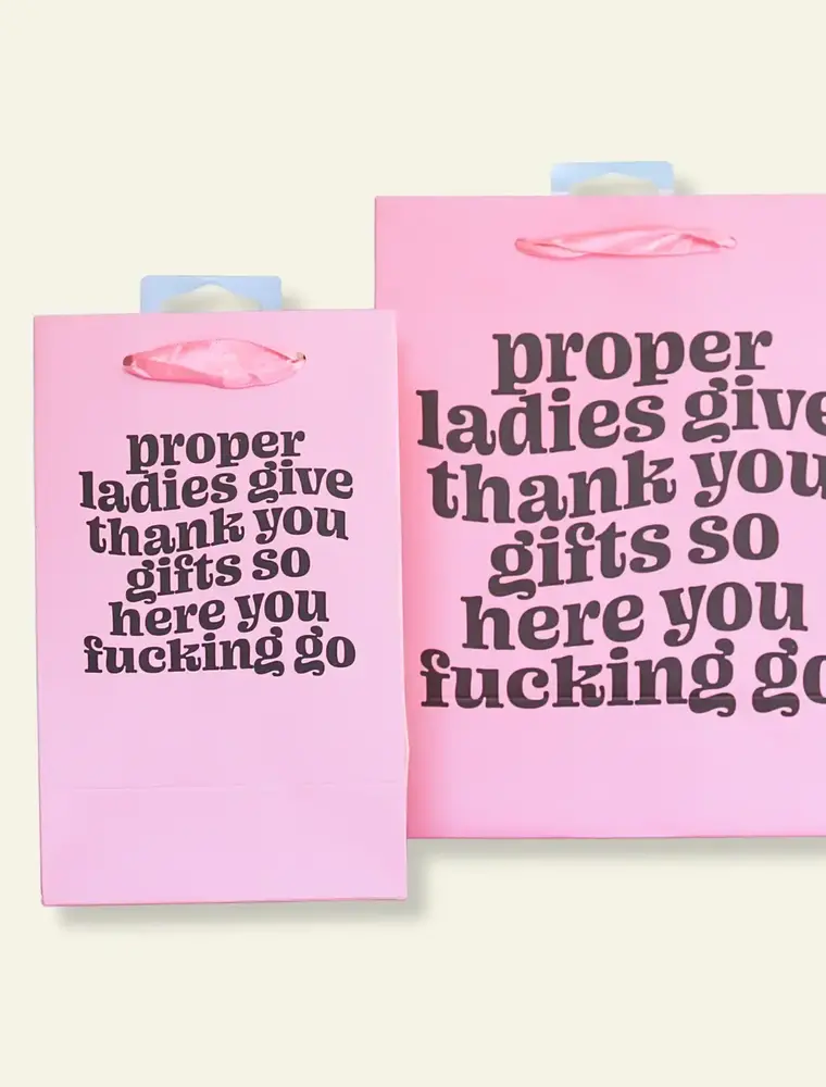 That's so Andrew Proper Ladies Say Thanks Gift Bag (large)
