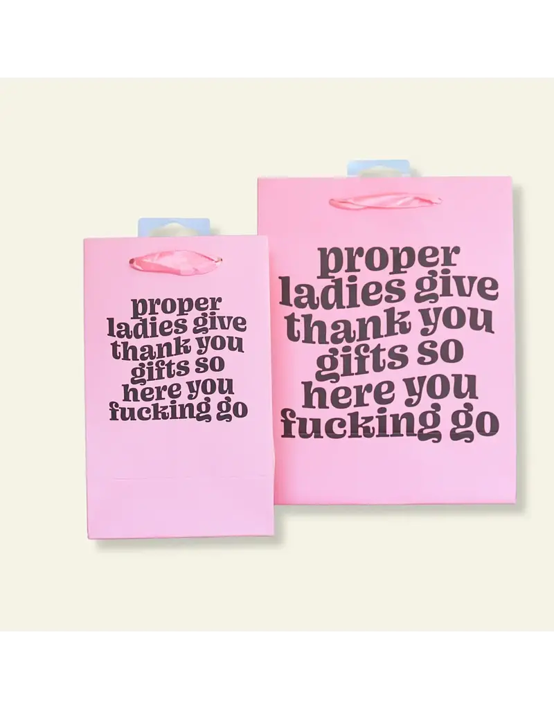 That's so Andrew Proper Ladies Say Thanks Gift Bag (large)
