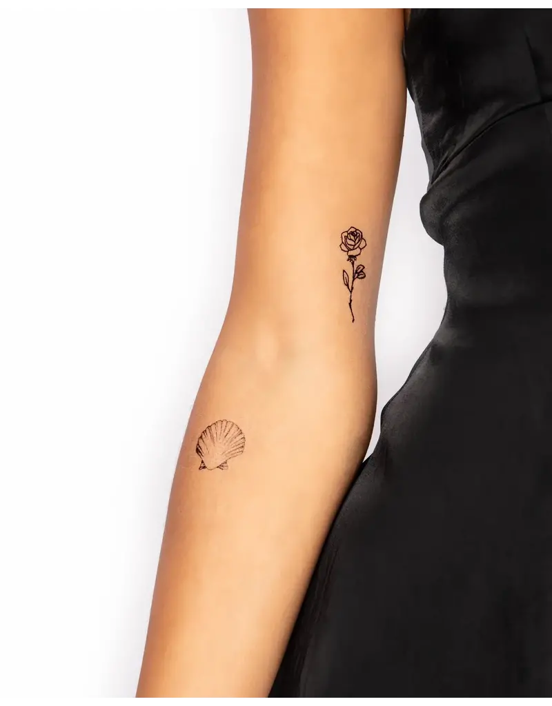 inkd by dani Hand Drawn Temporary Tattoos (angelic pack)