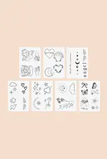 inkd by dani Hand Drawn Temporary Tattoos (angelic pack)