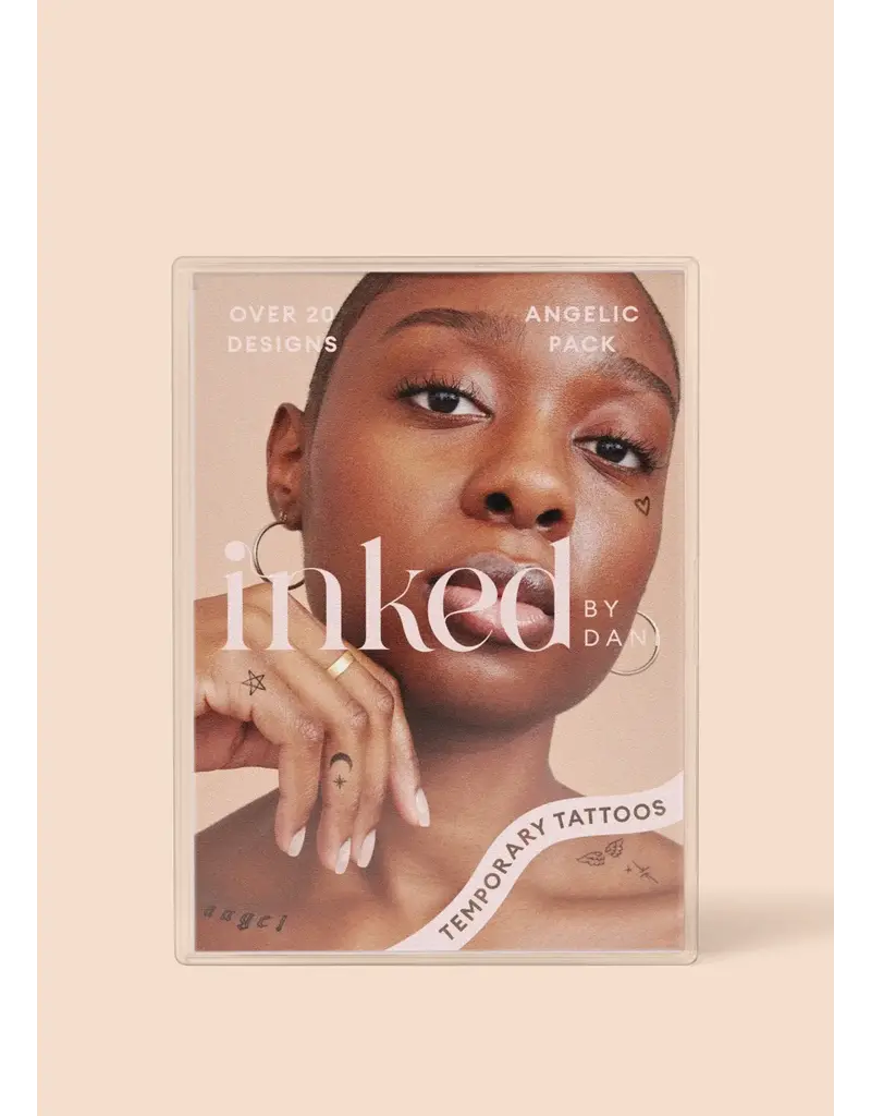 inkd by dani Hand Drawn Temporary Tattoos (angelic pack)