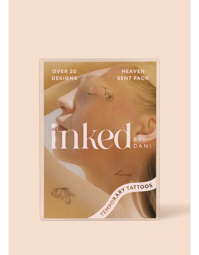 inkd by dani Hand Drawn Temporary Tattoos (heaven sent pack)
