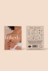 inkd by dani Hand Drawn Temporary Tattoos (lucky girl pack)