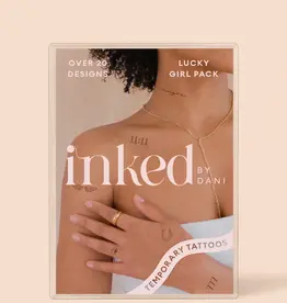 inkd by dani Hand Drawn Temporary Tattoos (lucky girl pack)