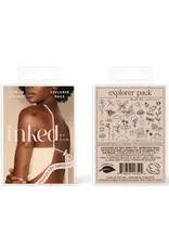 inkd by dani Hand Drawn Temporary Tattoos (explorer pack)