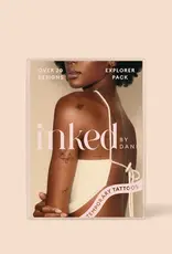 inkd by dani Hand Drawn Temporary Tattoos (explorer pack)