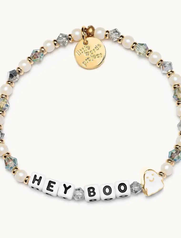 Little Words Project Little Words Project Hey Boo Bracelet (small/medium)