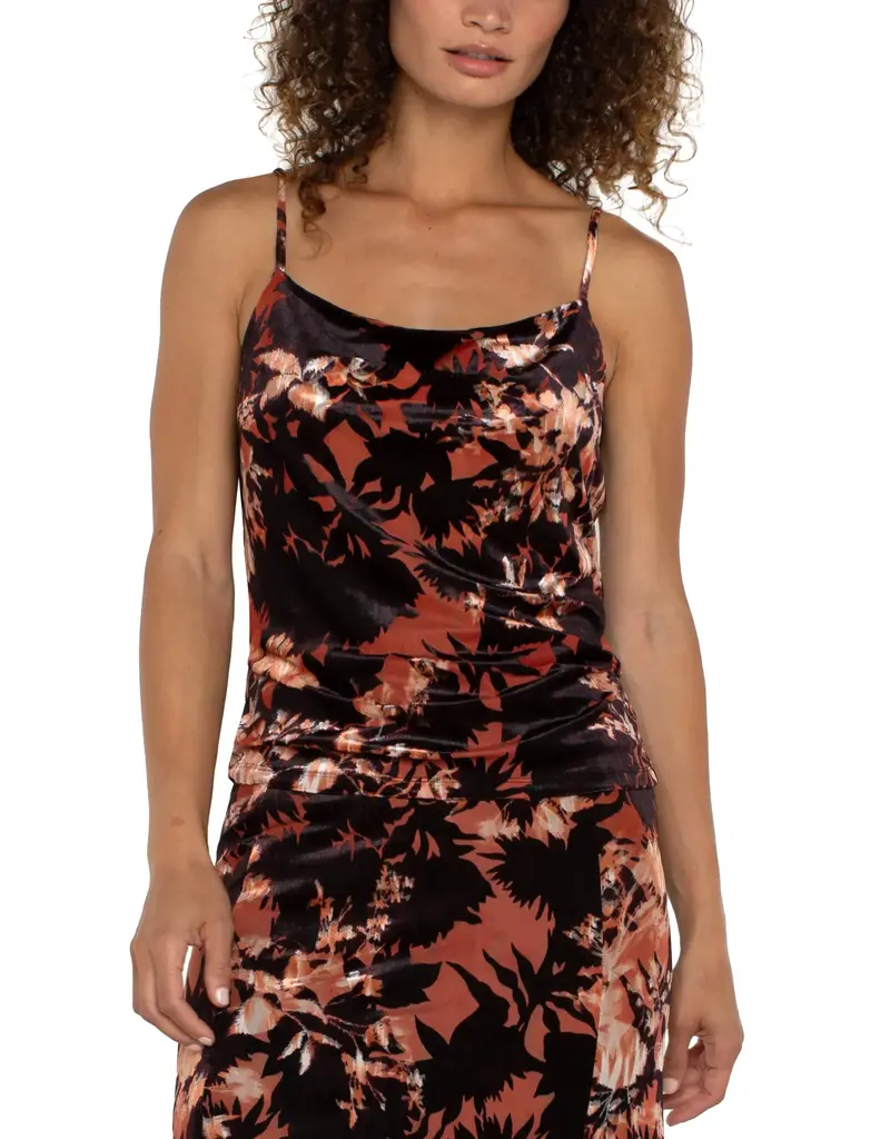 Liverpool Cowl Neck Cami Top