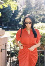 Z Supply Villa Chestnut-Brown Polarized Sunglasses