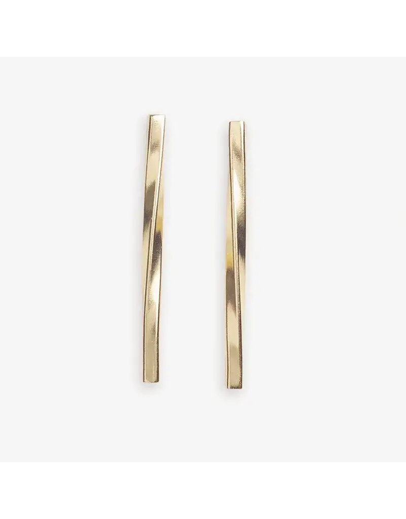 Ink + Alloy Millie Twisted Bar Earring