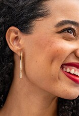 Ink + Alloy Millie Twisted Bar Earring