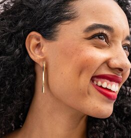 Ink + Alloy Millie Twisted Bar Earring