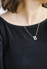 Kendra Scott Letter B Pendant Necklace Gold