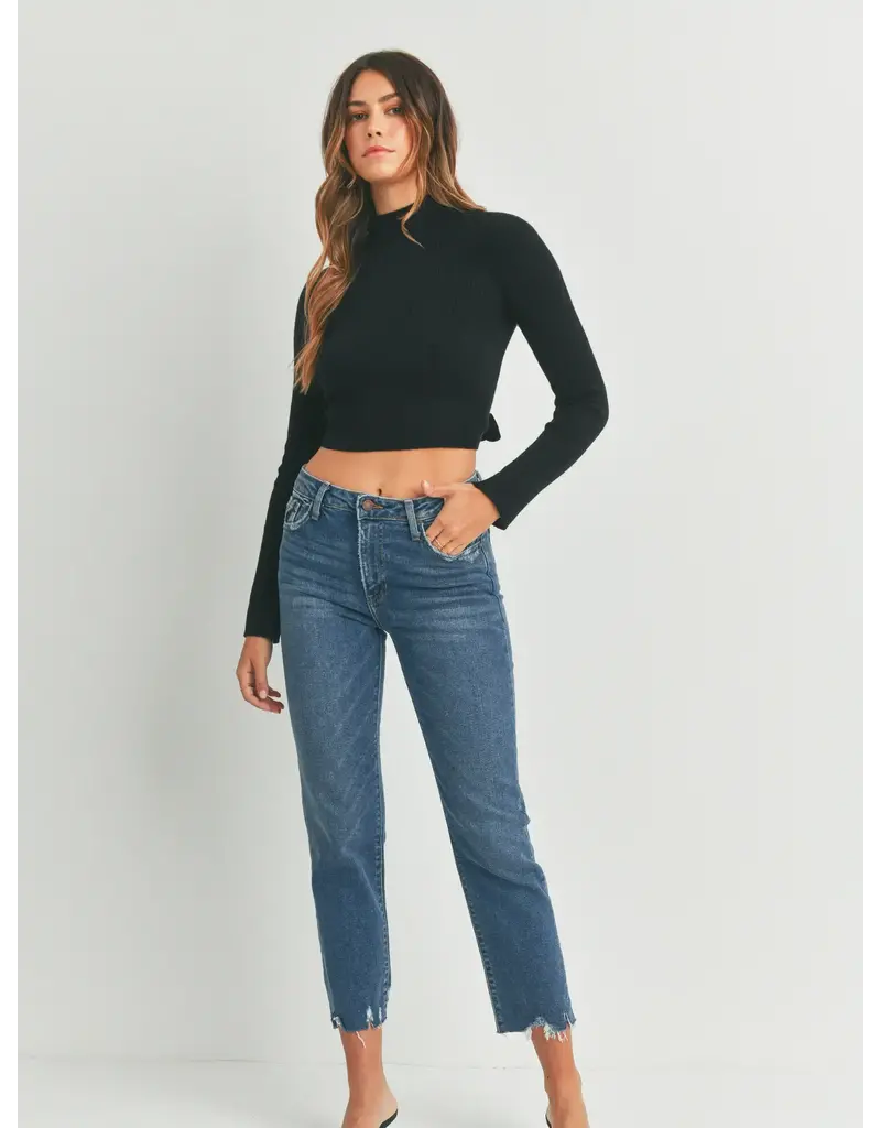 Just Black Denim Highrise Vintage Straight
