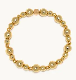 Little Words Project Gold Bubbles Base Bracelet for Charms (small/medium)