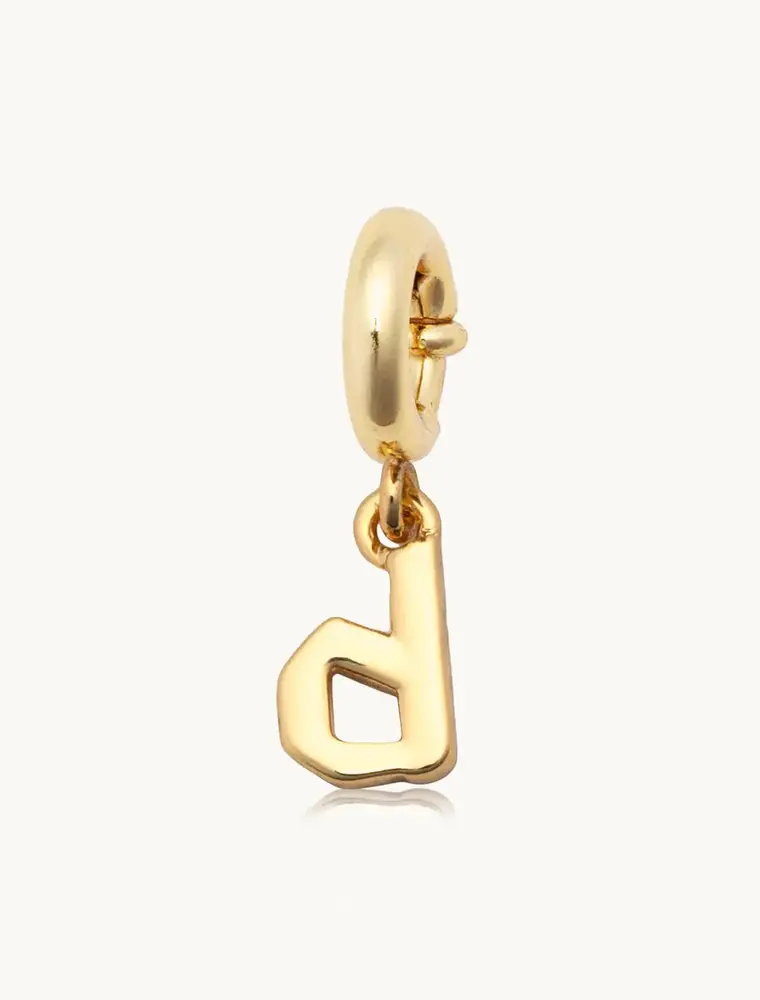 Little Words Project Little Words Project Charm Gothic Letter D