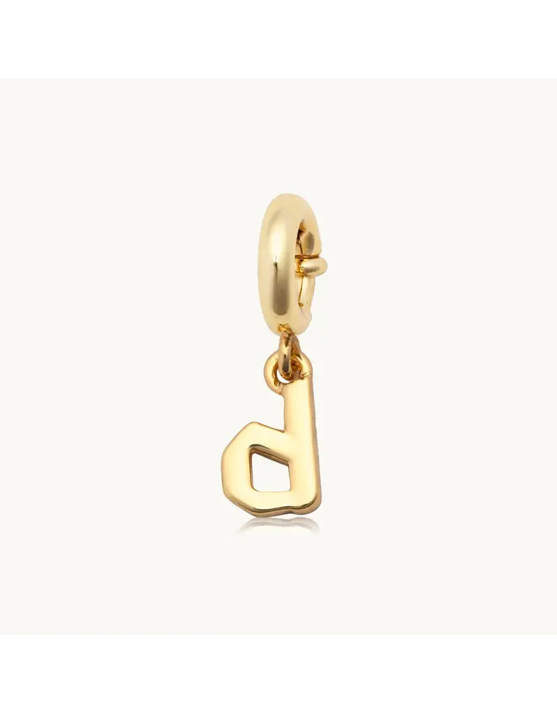 Little Words Project Little Words Project Charm Gothic Letter D