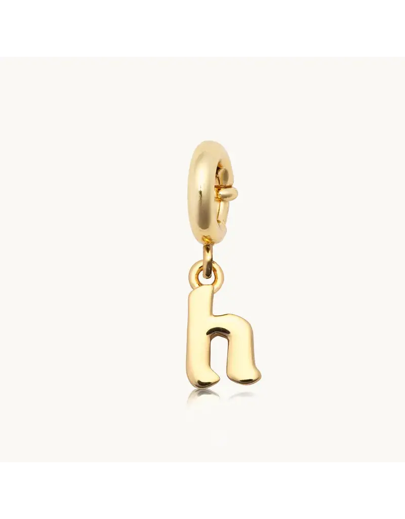Little Words Project Little Words Project Charm Gothic Letter H