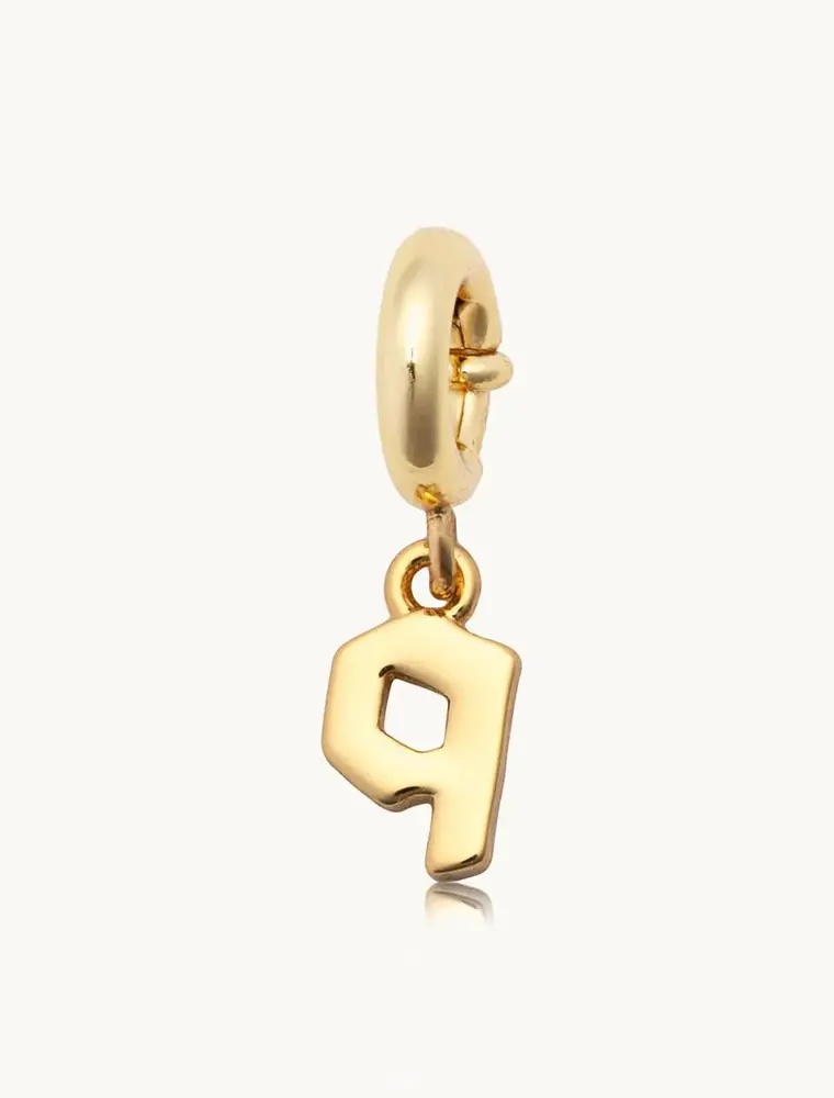 Little Words Project Little Words Project Charm Gothic Letter Q