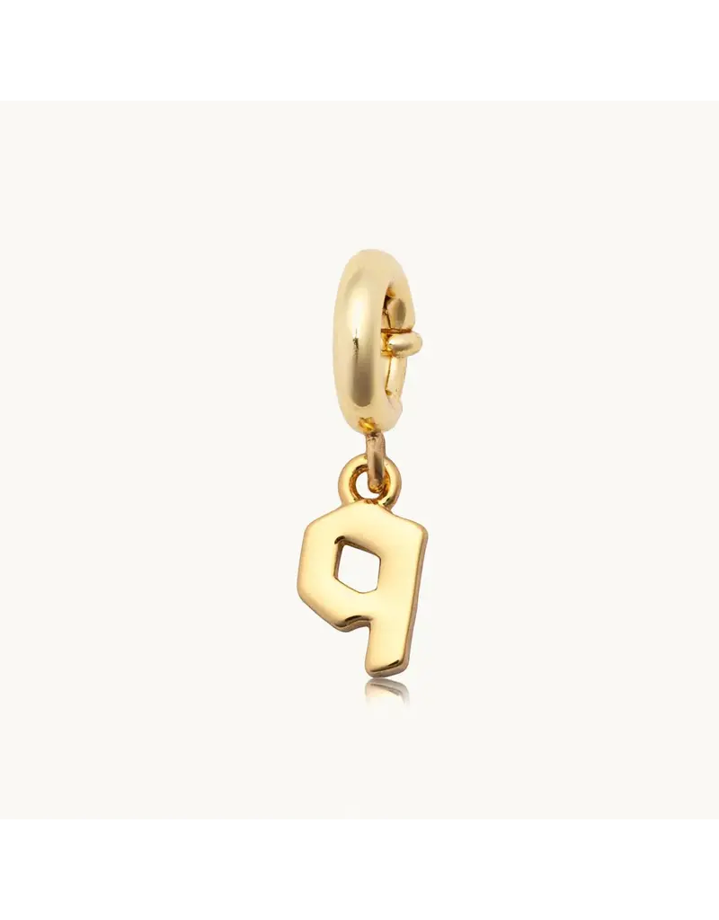 Little Words Project Little Words Project Charm Gothic Letter Q