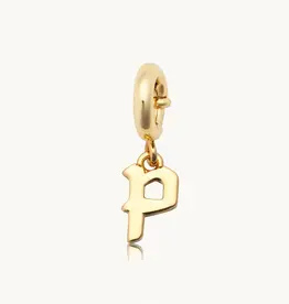 Little Words Project Little Words Project Charm Gothic Letter P