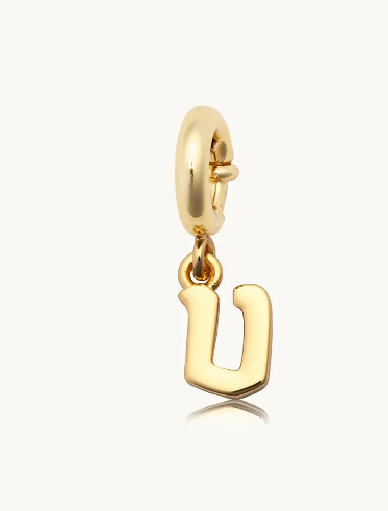 Little Words Project Little Words Project Charm Gothic Letter V