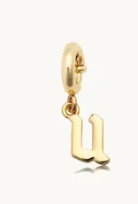 Little Words Project Little Words Project Charm Gothic Letter U