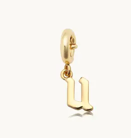 Little Words Project Little Words Project Charm Gothic Letter U