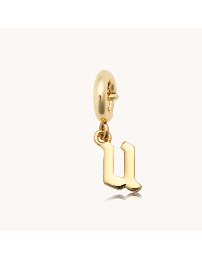 Little Words Project Little Words Project Charm Gothic Letter U