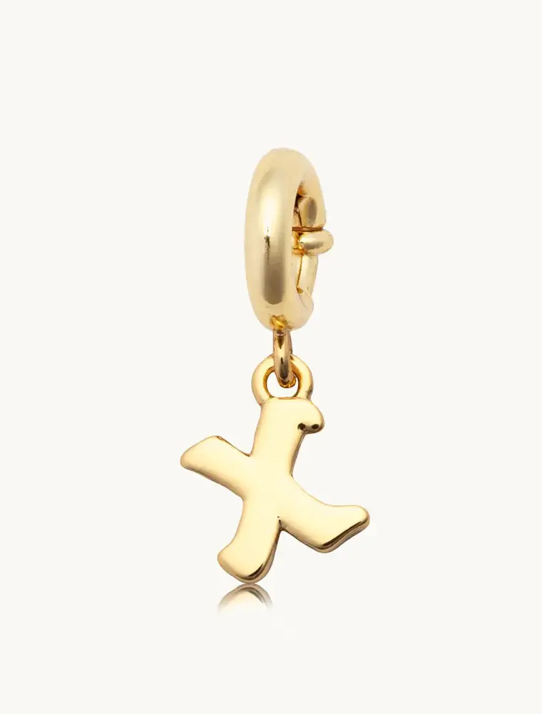 Little Words Project Little Words Project Charm Gothic Letter X