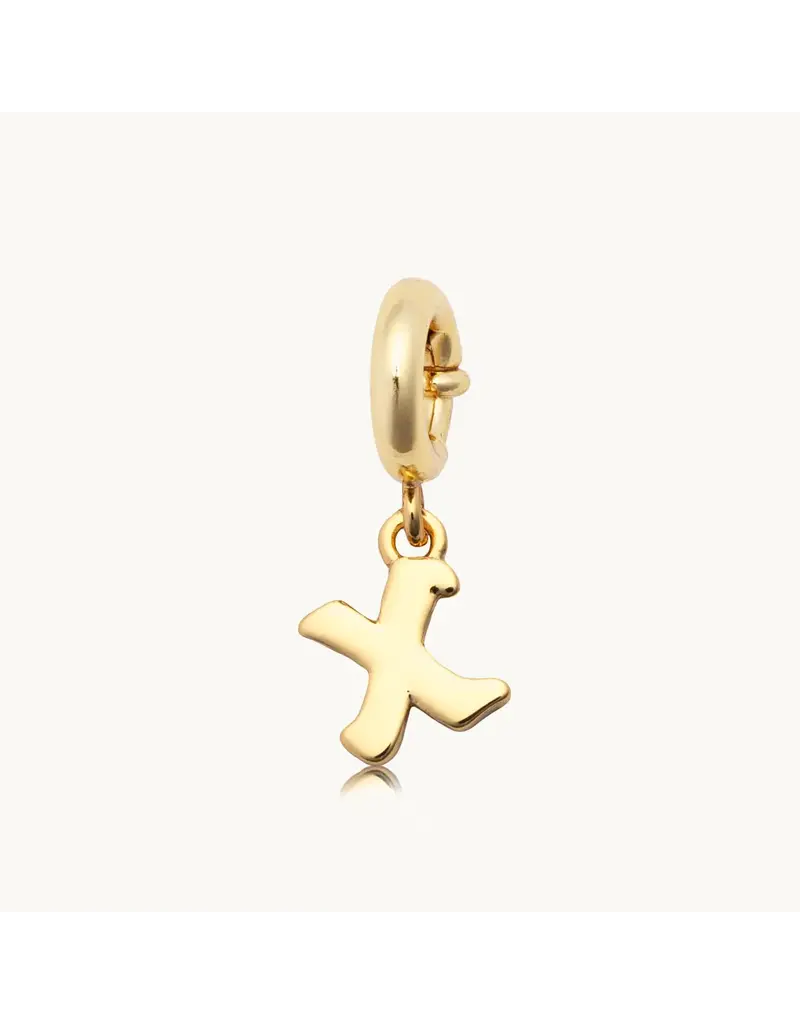 Little Words Project Little Words Project Charm Gothic Letter X