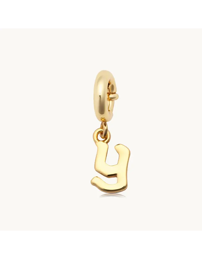 Little Words Project Little Words Project Charm Gothic Letter Y