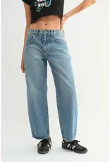 Just Black Denim Barrel Jean
