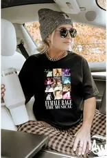 Khristee Taylor Swift Female Rage Graphic Tee