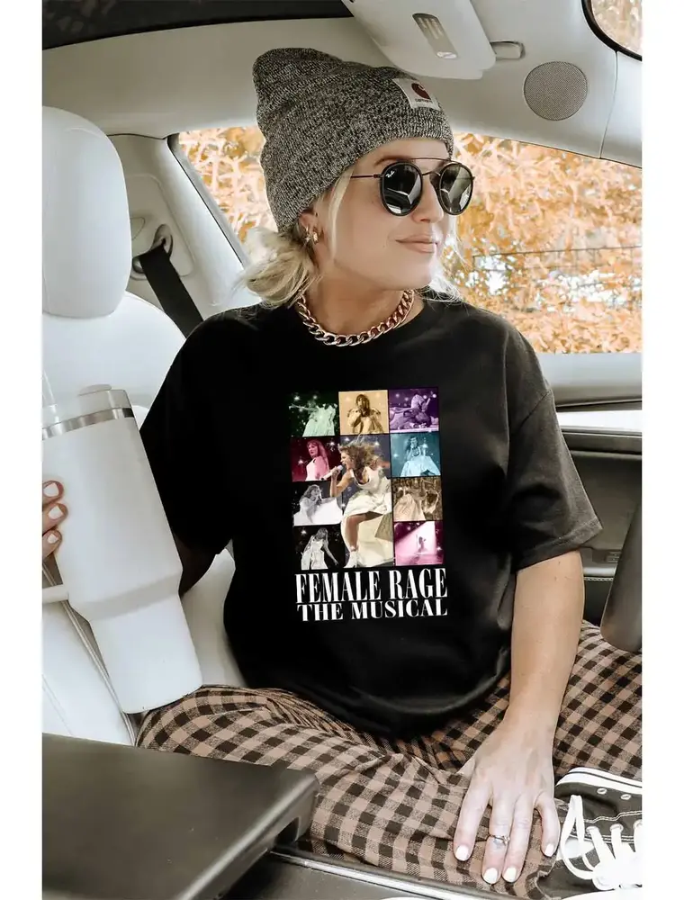 Khristee Taylor Swift Female Rage Graphic Tee