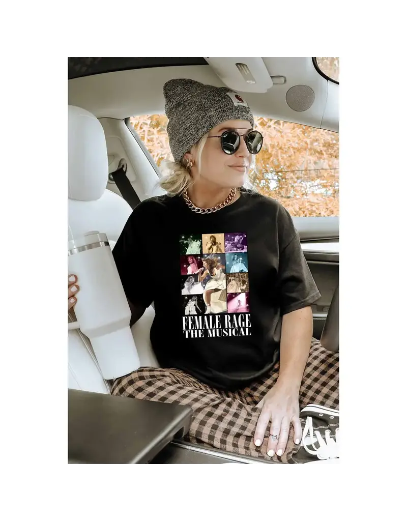 Khristee Taylor Swift Female Rage Graphic Tee