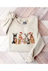 Christmas Dogs Holiday Crewneck