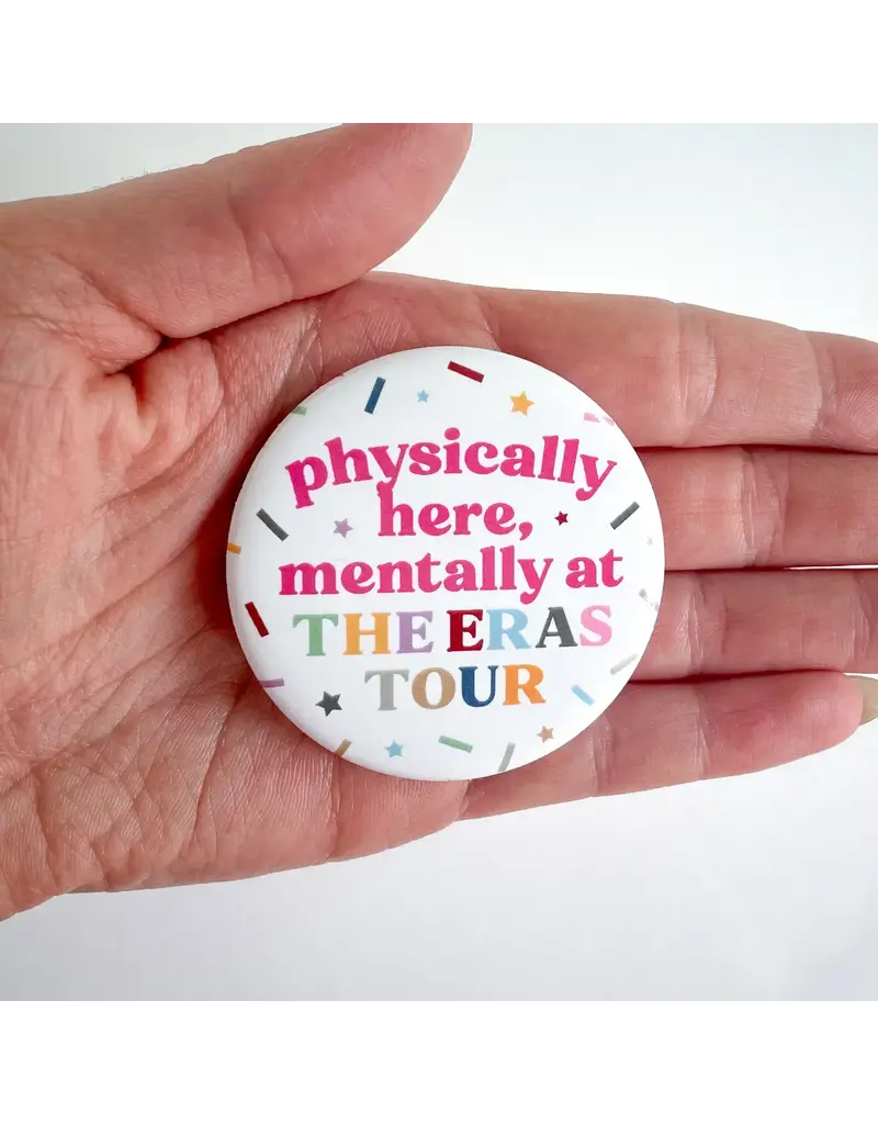Jocelyn Diebolt Designs Mentally at the Eras Tour Confetti Button
