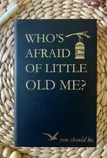 rustic raleigh Who's Afraid of Little of me Taylor Swift leatherette Journal