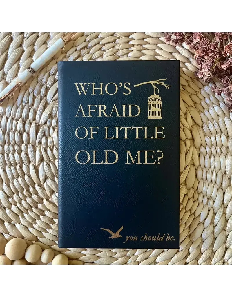 rustic raleigh Who's Afraid of Little of me Taylor Swift leatherette Journal