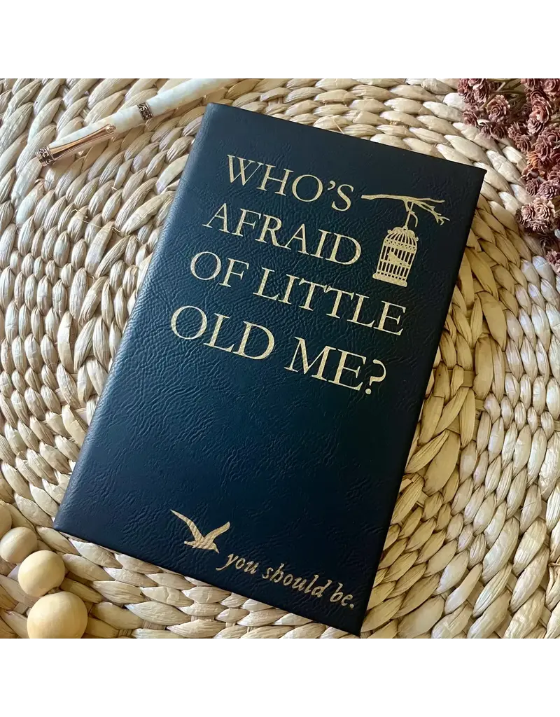 rustic raleigh Who's Afraid of Little of me Taylor Swift leatherette Journal