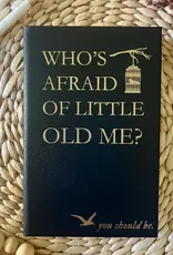 rustic raleigh Who's Afraid of Little of me Taylor Swift leatherette Journal