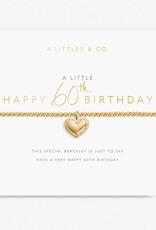 A Littles & Co. A Little Happy 60th Birthday Bracelet
