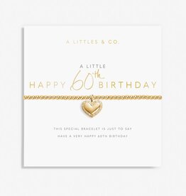 A Littles & Co. A Little Happy 60th Birthday Bracelet
